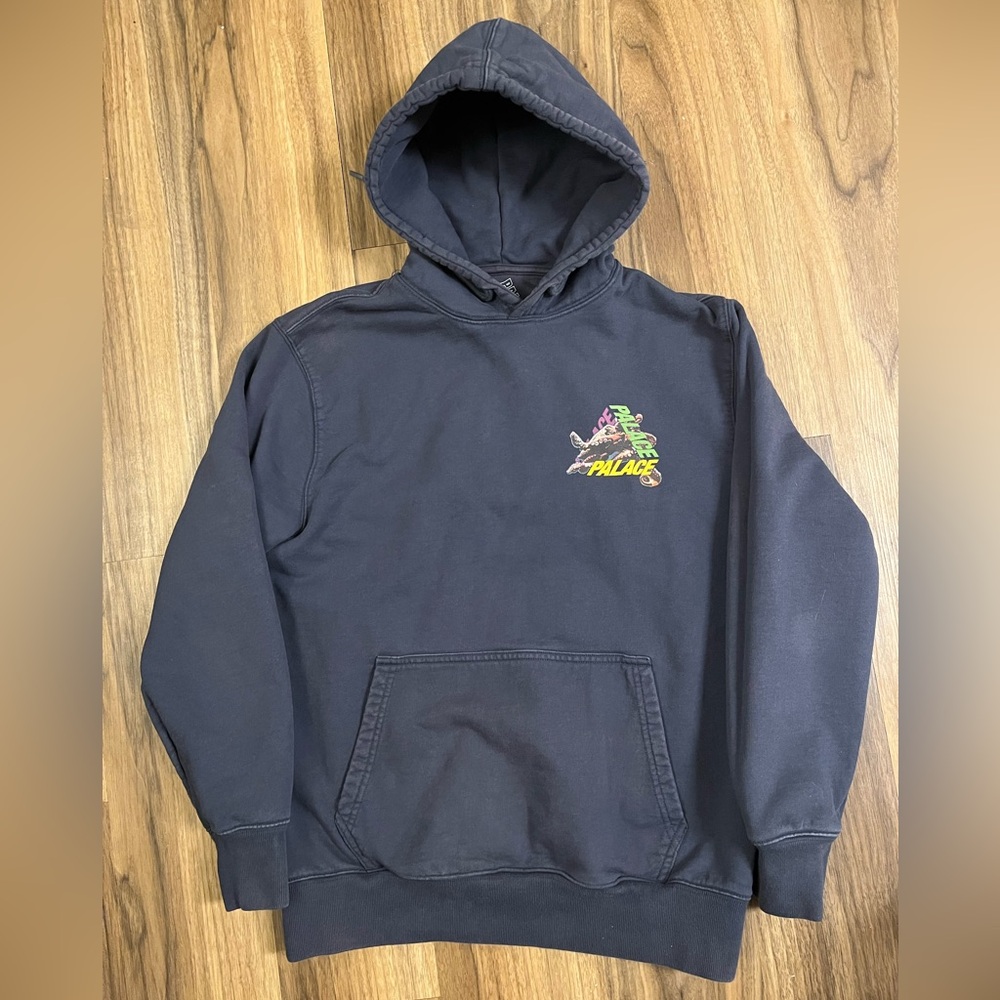 Palace Tri-logo Octopus Pullover Hoodie Navy Medium